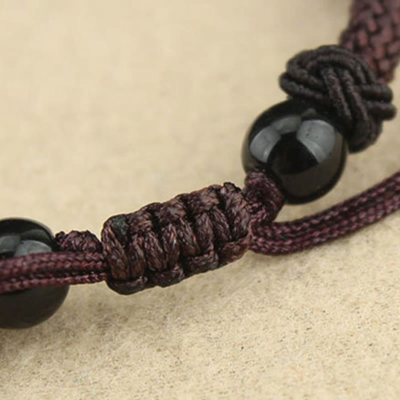 Pierres de Bouddha Perle Dzi tibétaine à neuf yeux Perle Dzi à trois yeux Colliers de protection Pendentif 
