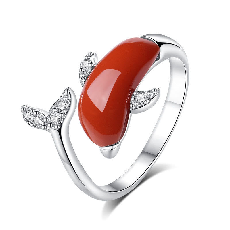 Ensemble collier, bague et boucles d'oreilles porte-bonheur en argent sterling 925 avec pendentif et bague en jade Hetian rouge et agate 