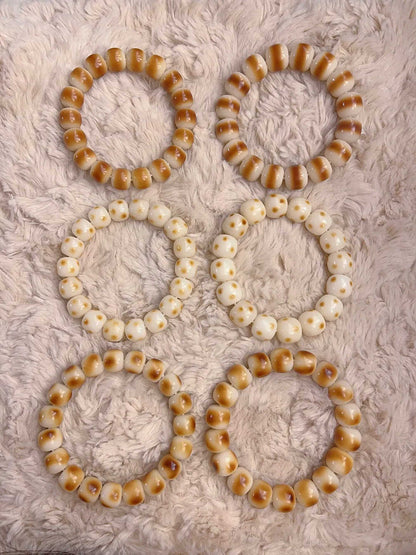 Bodhi-Armbänder der Serie „Holzkohle gebrannte“