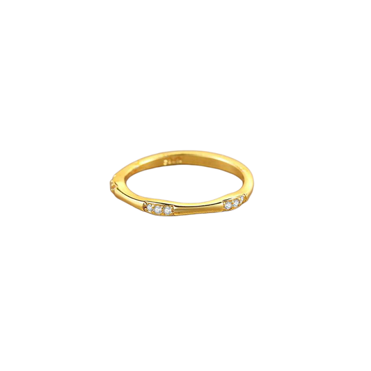 Bague empilable trois par trois