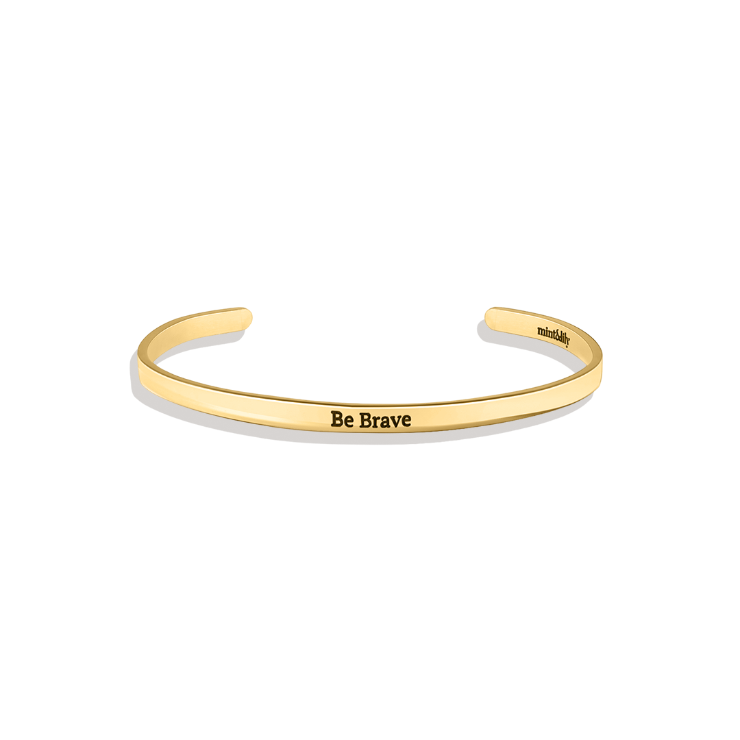 Bracelet manchette fin personnalisé