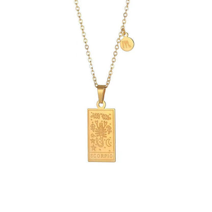 Collier carte du zodiaque