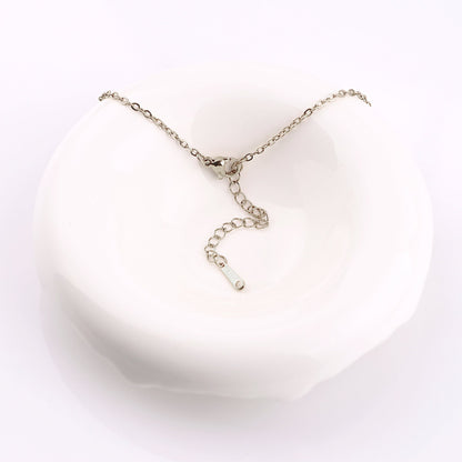 Collier avec pendentif en forme de cœur gravé • Cadeau pour meilleur ami