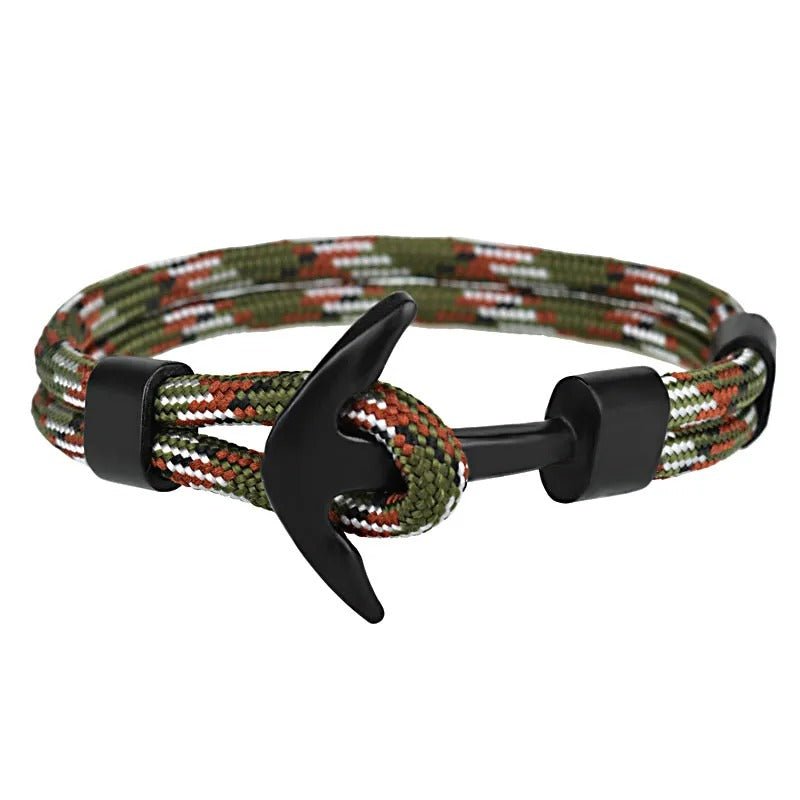 Vater &amp; Sohn – Armband mit nautischem Anker – für immer verbunden