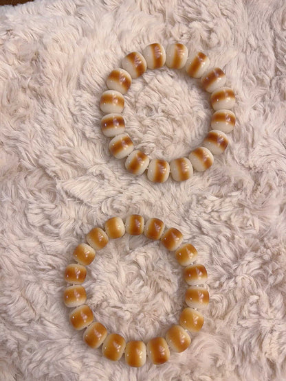 Bodhi-Armbänder der Serie „Holzkohle gebrannte“