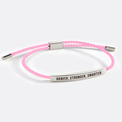 Bracelet Inspire Plus courageux, plus fort, plus intelligent
