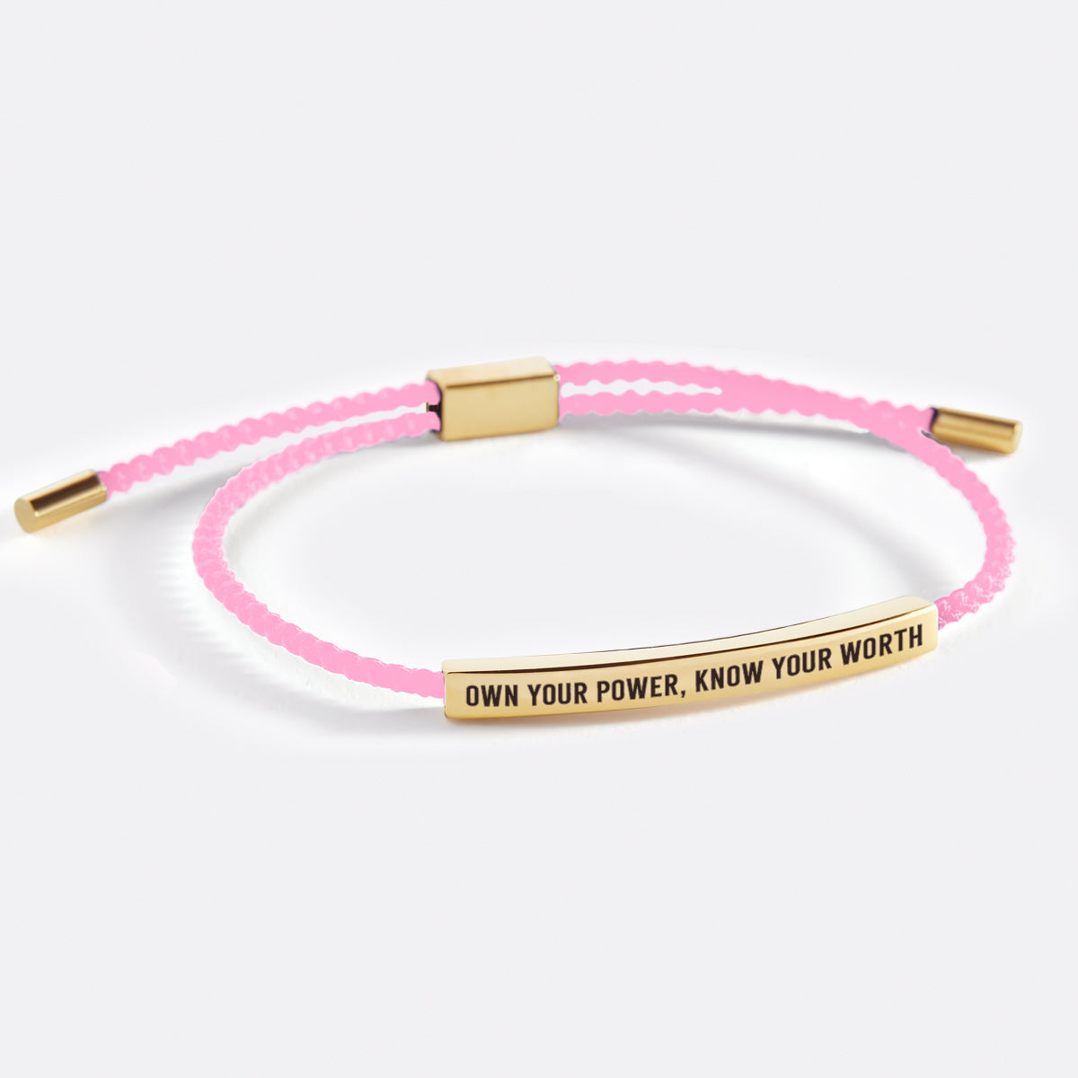Bracelet Inspirez-vous de votre pouvoir, connaissez votre valeur