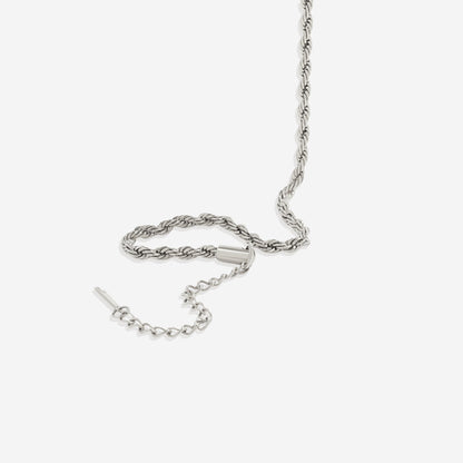 Bracelet chaîne corde essentiel