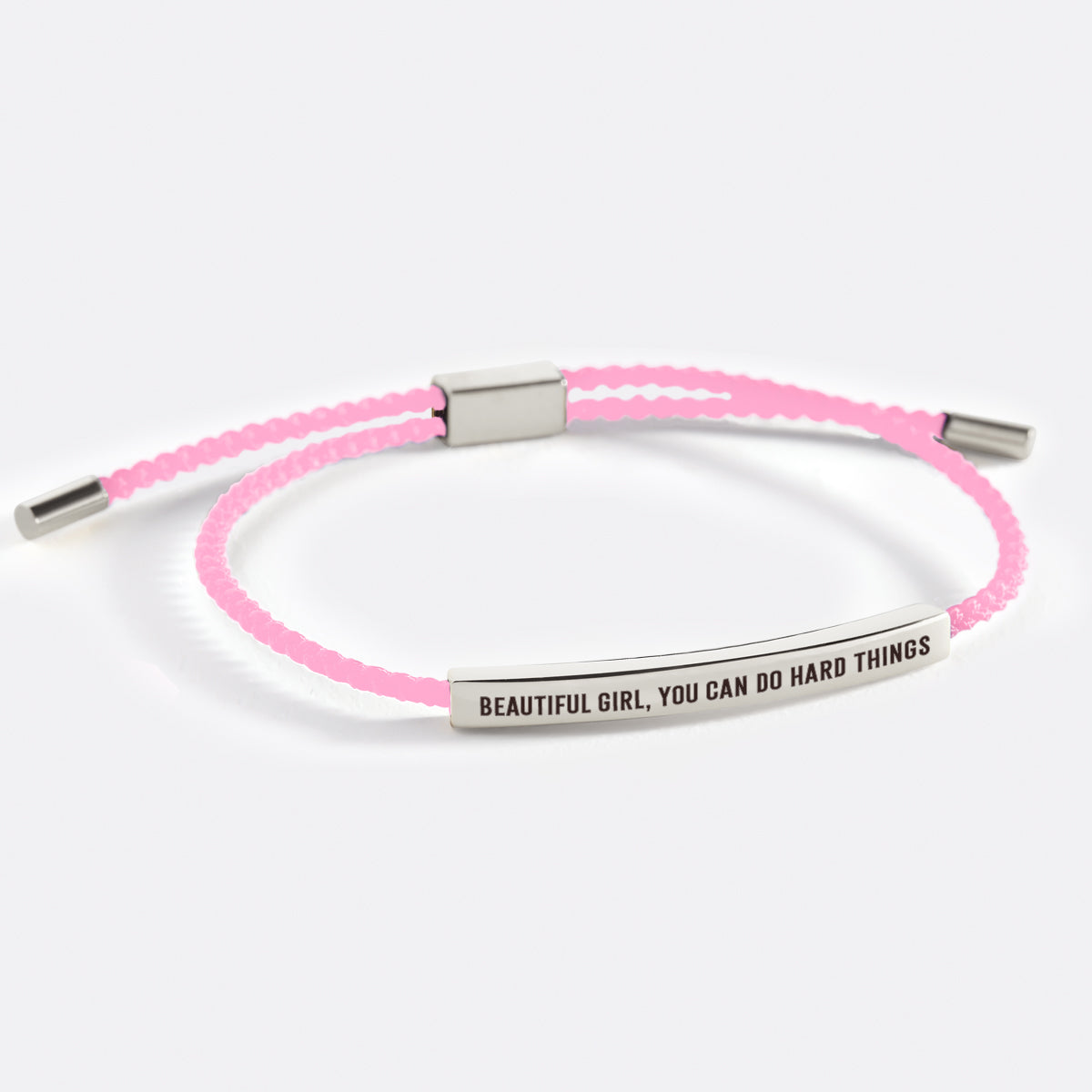 Belle fille, tu peux faire des choses difficiles Bracelet d'inspiration