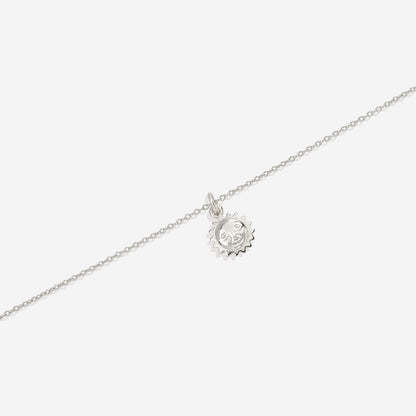 Sun Charm Pendant Necklace