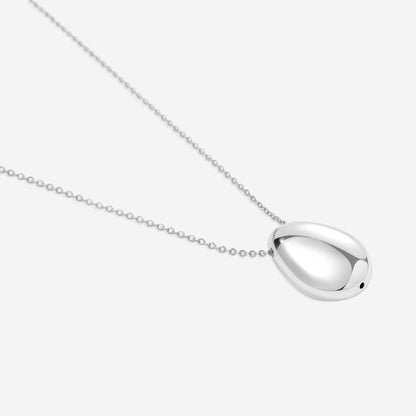 Collier pendentif galet