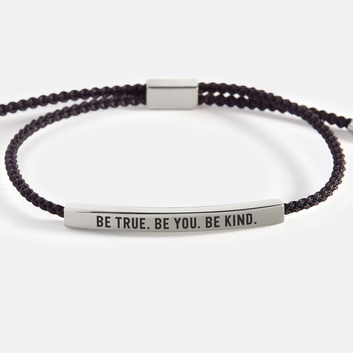 Bracelet Inspiré « Soyez vrai. Soyez vous-même. Soyez bienveillant »