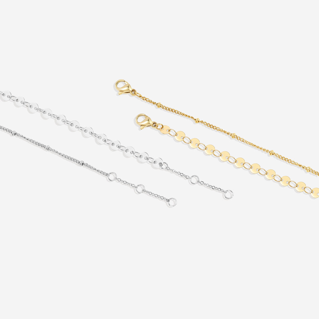 Ensemble de bracelets empilables Poppy