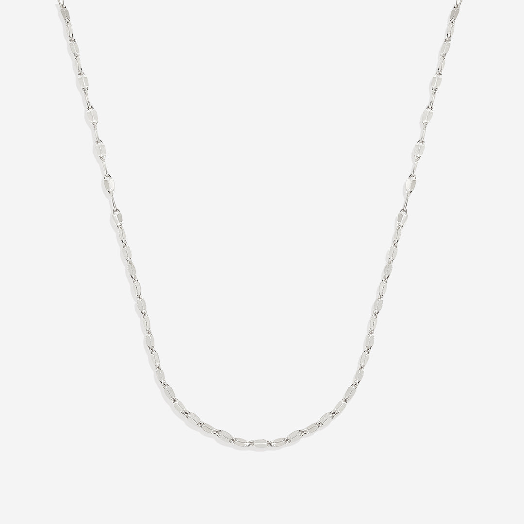 Collier chaîne pétale