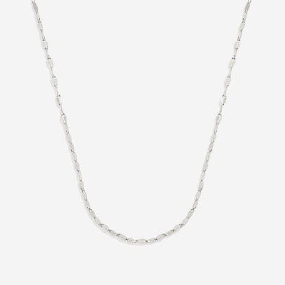 Collier chaîne pétale