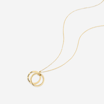 Hidden Message Ring Necklace