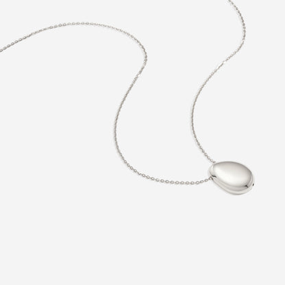 Collier pendentif galet