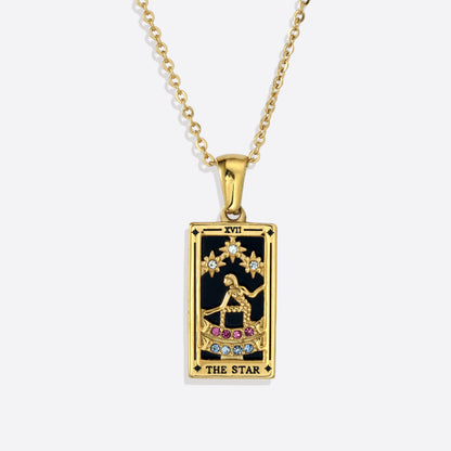 Le collier de tarot étoilé