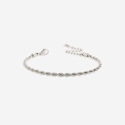 Bracelet chaîne corde essentiel