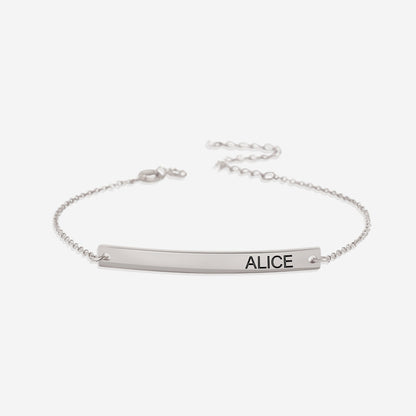 Bracelet délicat avec pierre de naissance