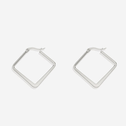 Boucles d'oreilles géométriques Girl Boss
