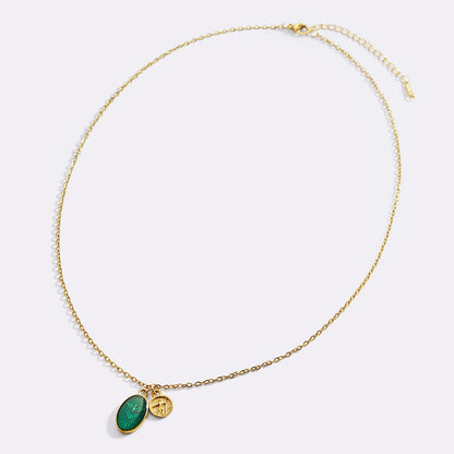 Collier pendentif paix