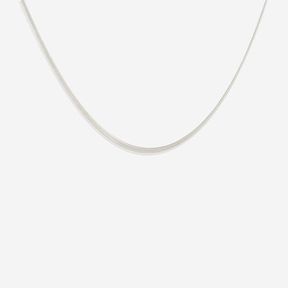 Collier délicat à chevrons