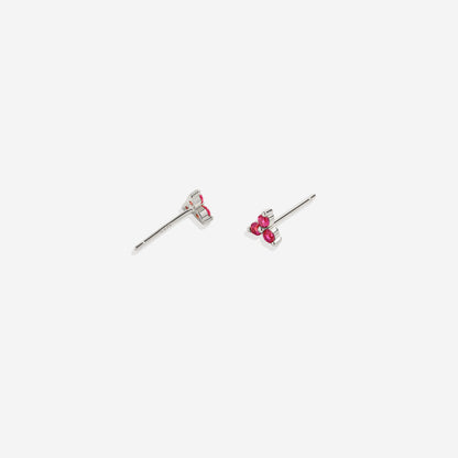 Boucles d'oreilles avec pierre de naissance Trinity