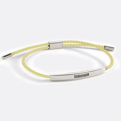 Bracelet d'inspiration de survivant