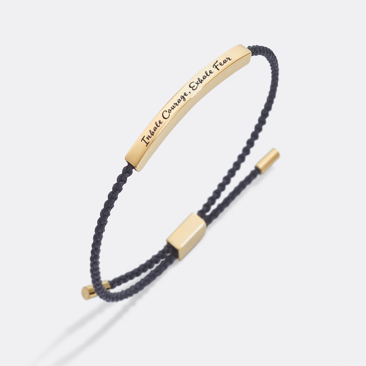 Bracelet Inspirez le courage, expirez la peur