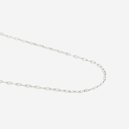 Collier chaîne pétale