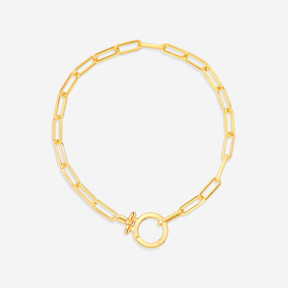 Bracelet trombone menthe