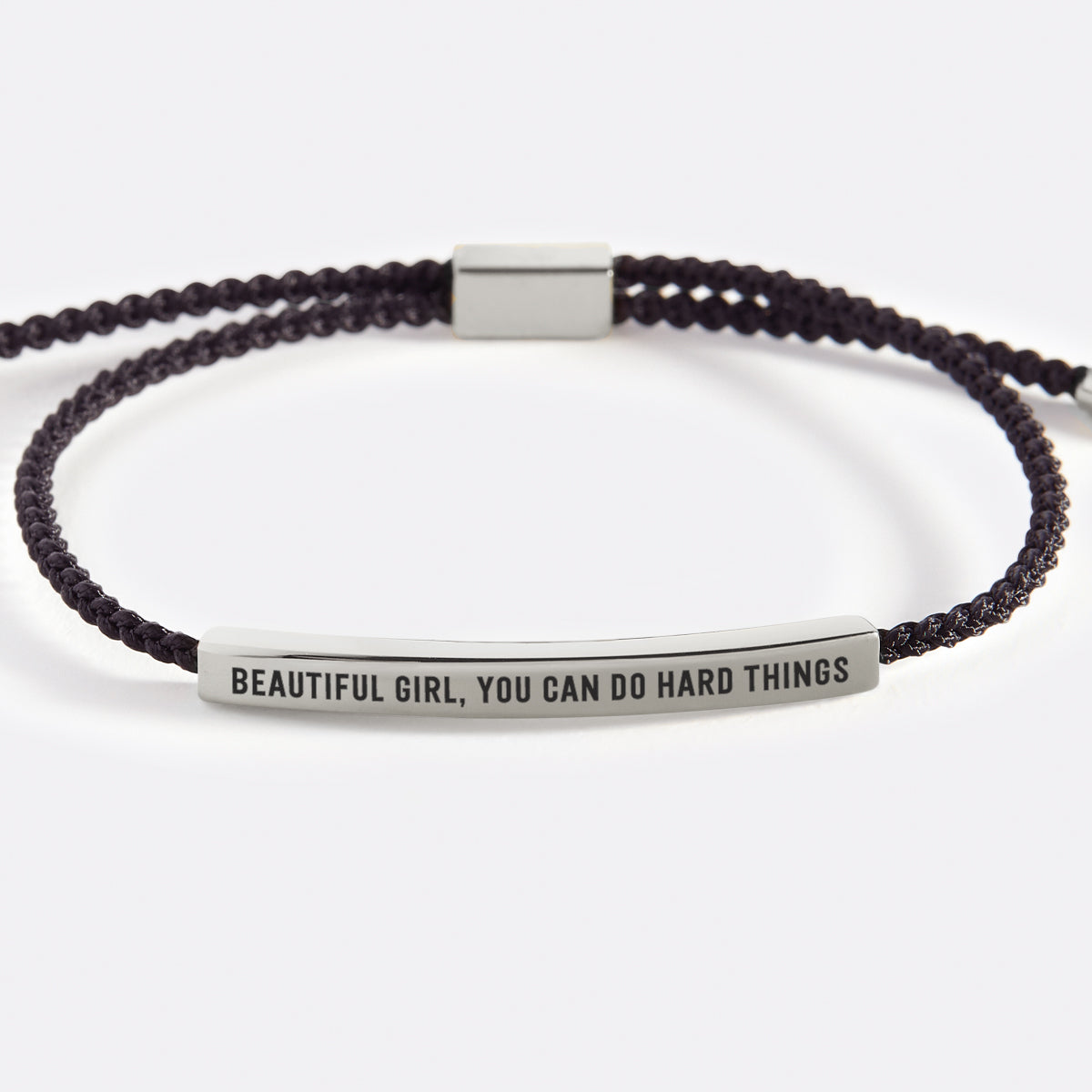 Belle fille, tu peux faire des choses difficiles Bracelet d'inspiration