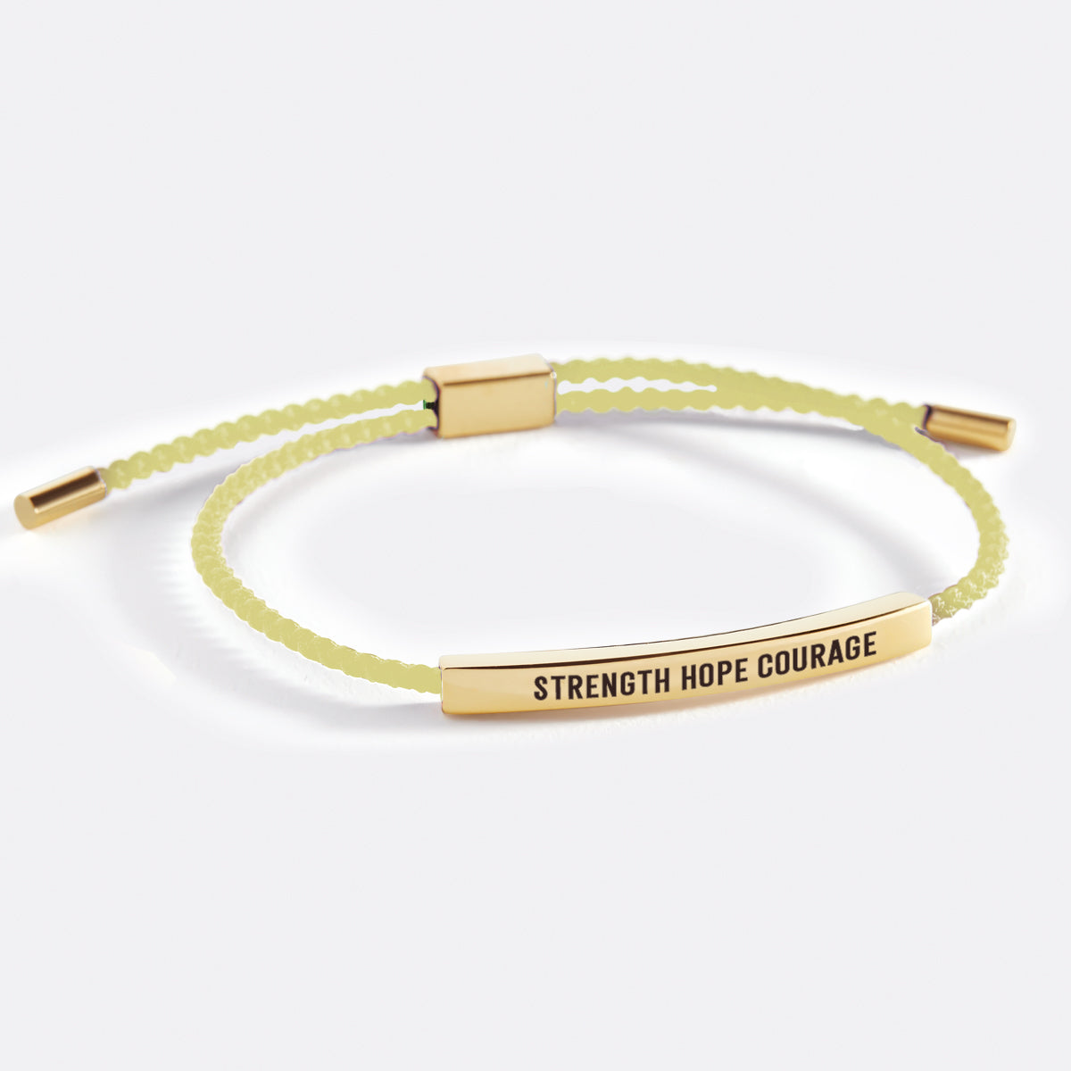 Bracelet Force, Espoir, Courage, Inspiration