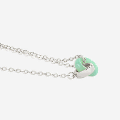 Collier de connexion en pierres précieuses