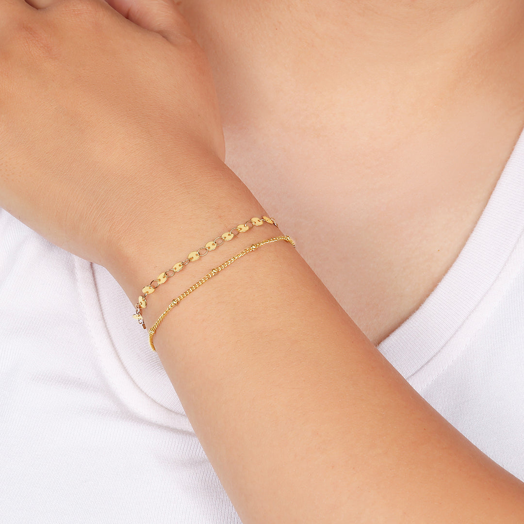 Ensemble de bracelets empilables Poppy