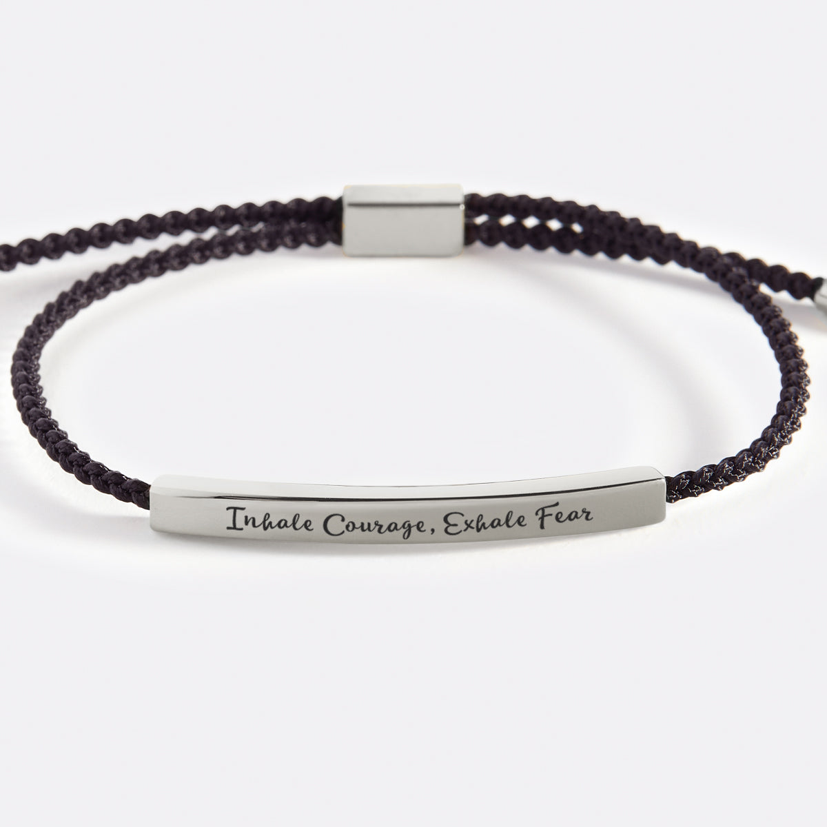 Bracelet Inspirez le courage, expirez la peur