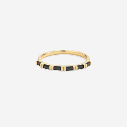 Bague en diamant baguette