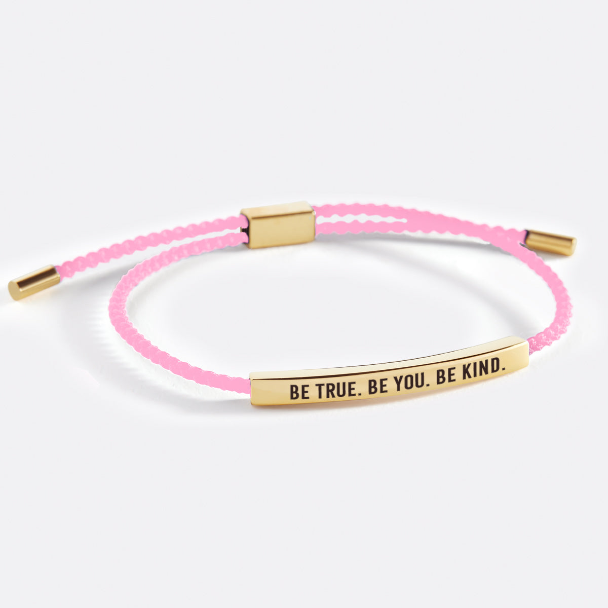 Bracelet Inspiré « Soyez vrai. Soyez vous-même. Soyez bienveillant »