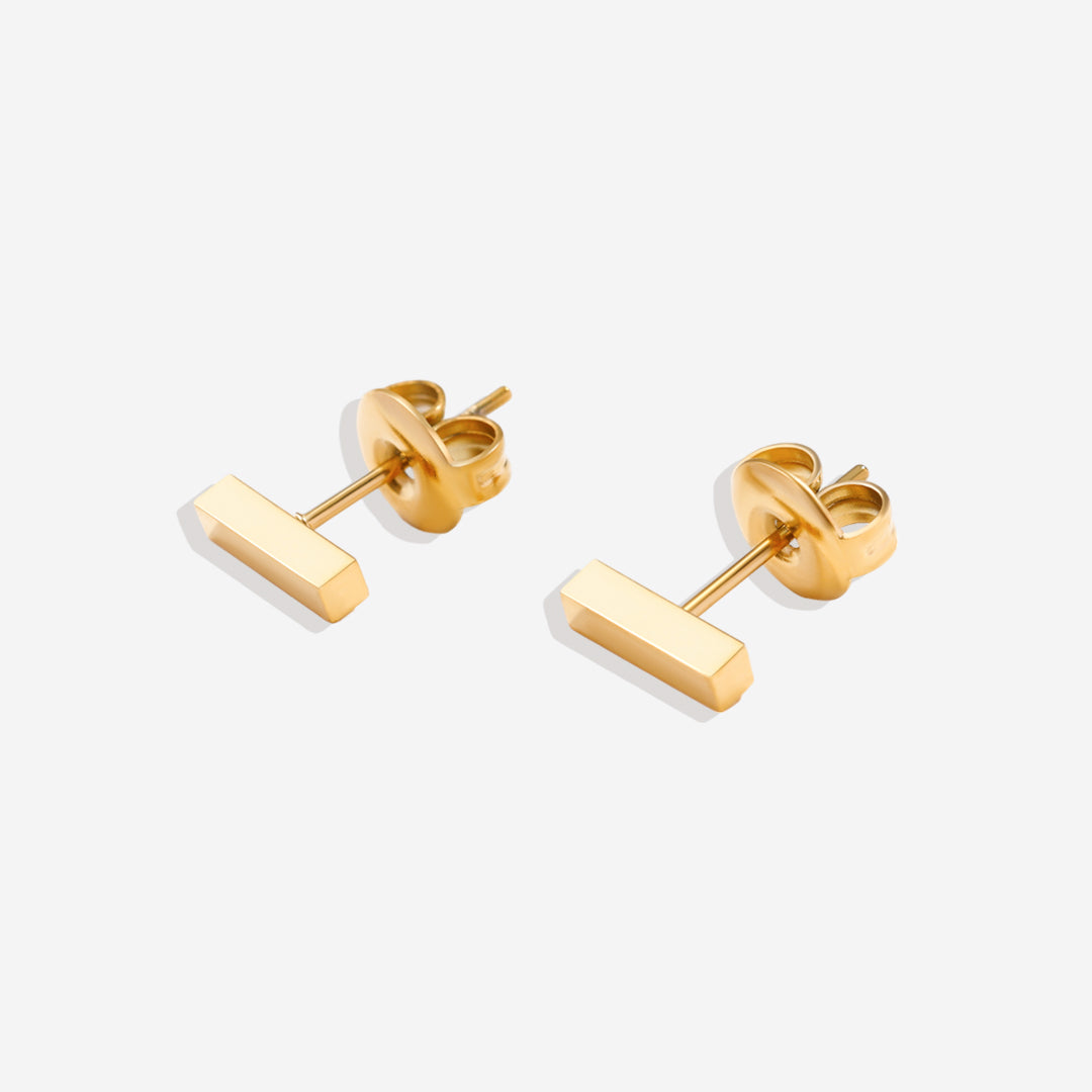 Boucles d'oreilles à barre délicate