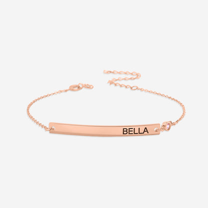 Bracelet délicat avec pierre de naissance
