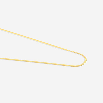 Collier délicat à chevrons