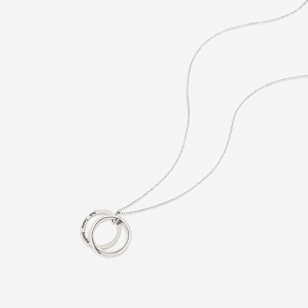 Hidden Message Ring Necklace