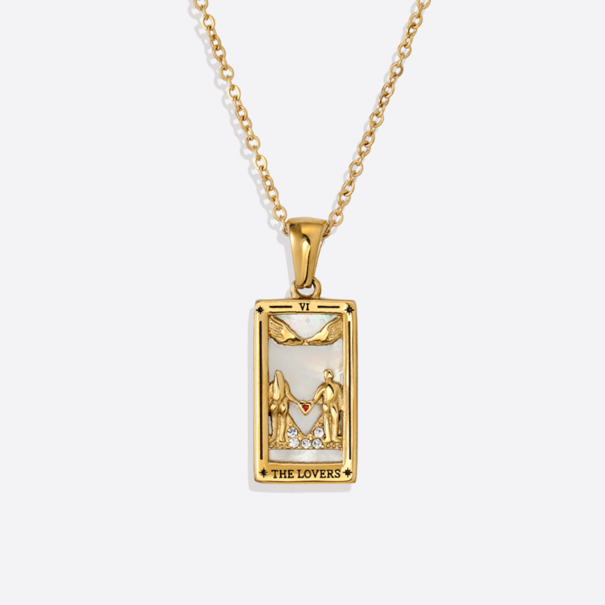 Le collier de tarot des amoureux