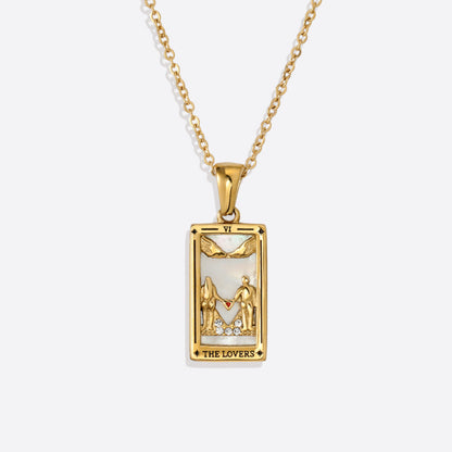 Le collier de tarot des amoureux