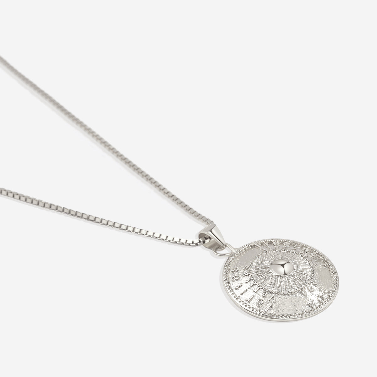 Collier pendentif soleil