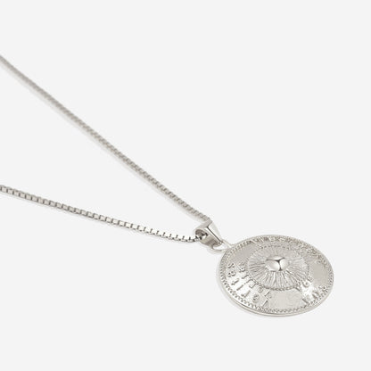 Collier pendentif soleil