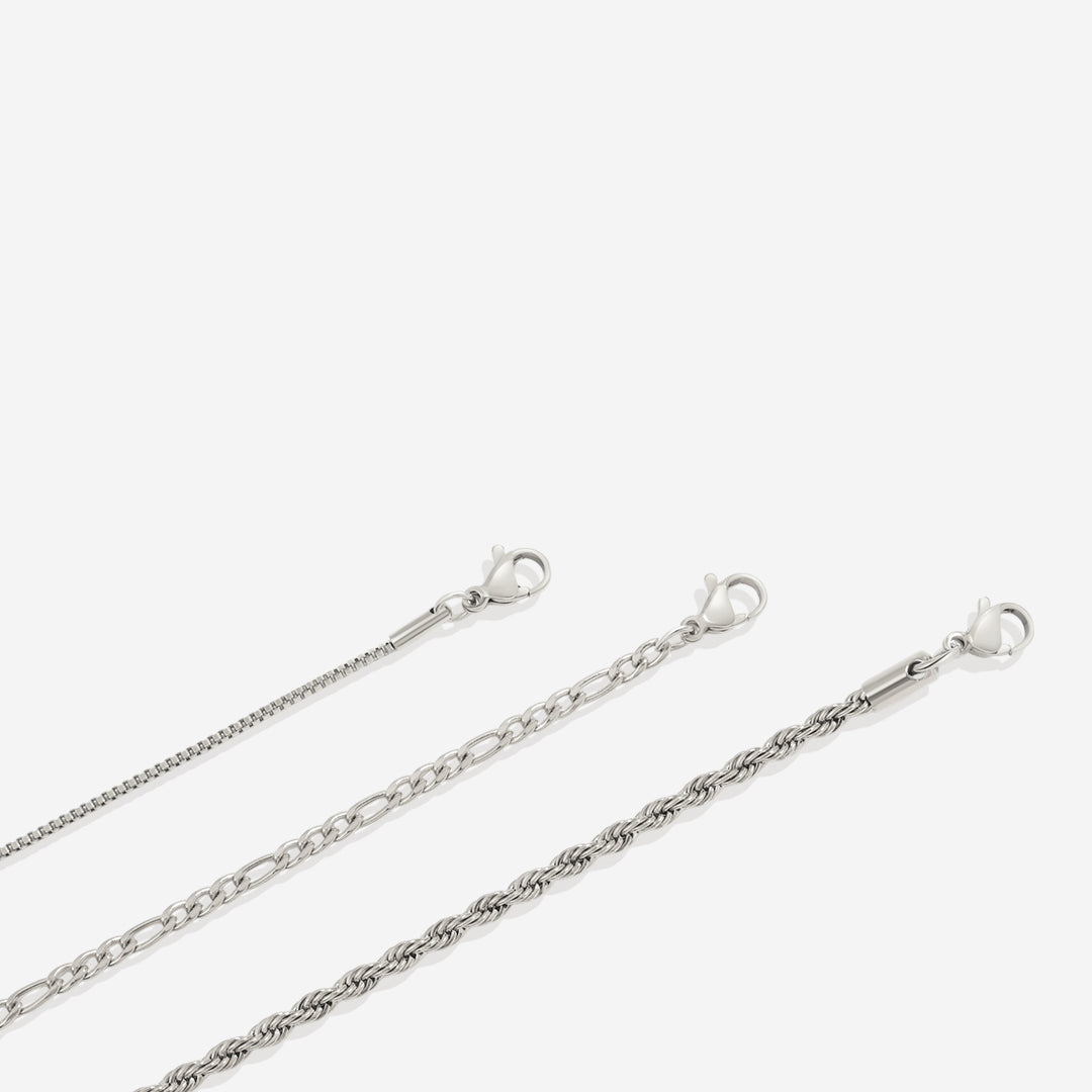 Bracelet chaîne boîte essentielle
