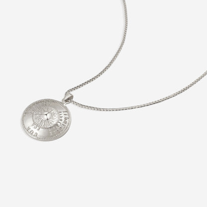 Collier pendentif soleil