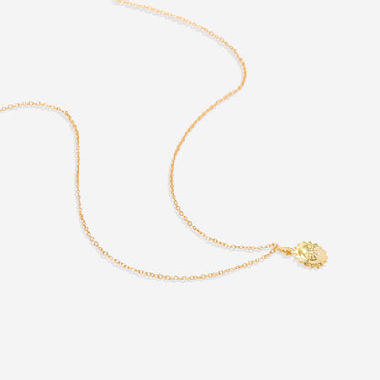 Sun Charm Pendant Necklace